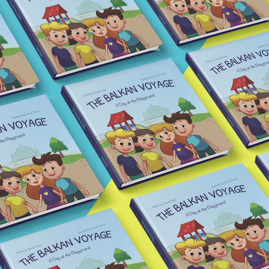 Korica knjige · The Balkan Voyage