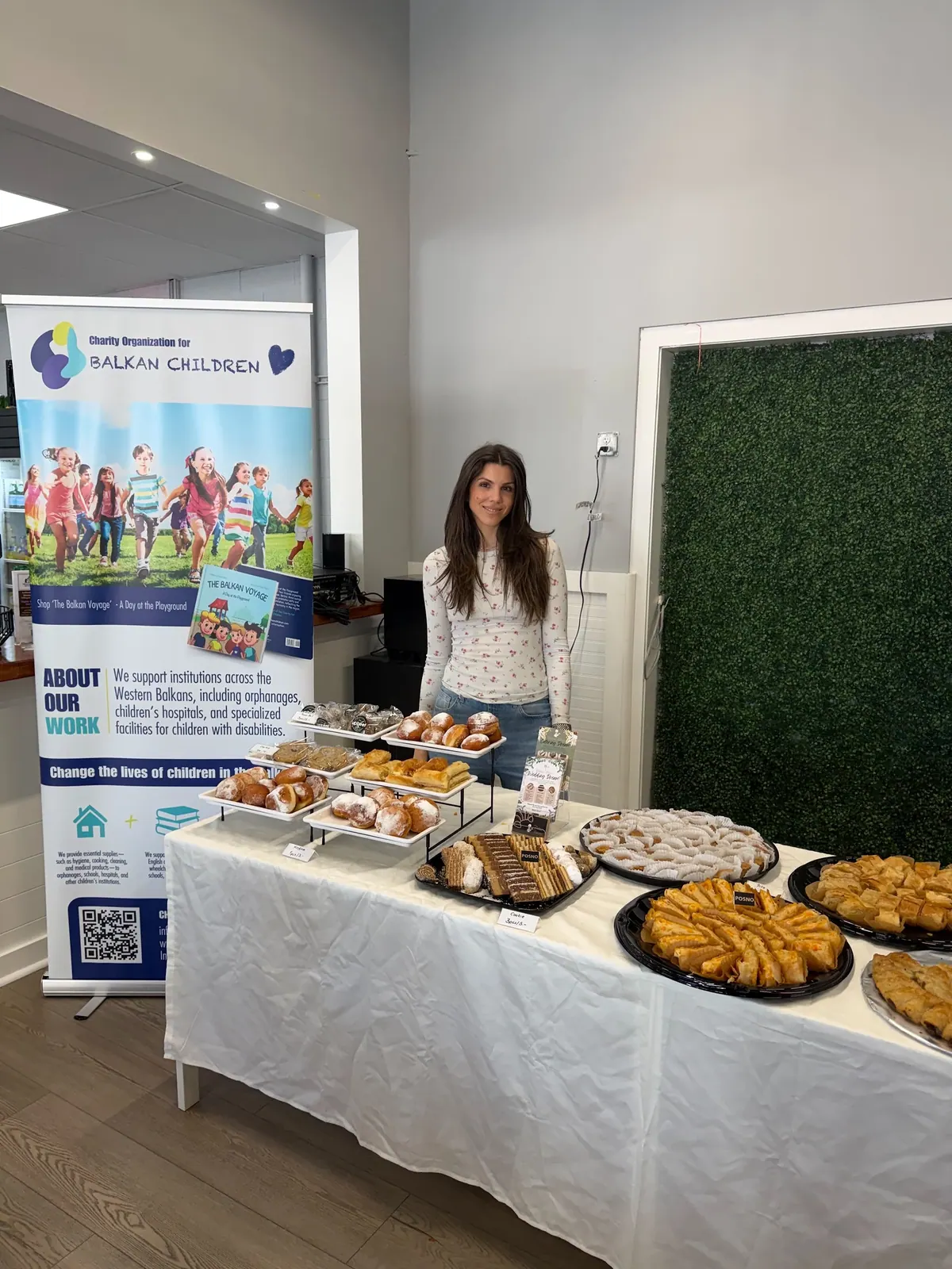 Bake sale at Little Legends, March 28, 2026