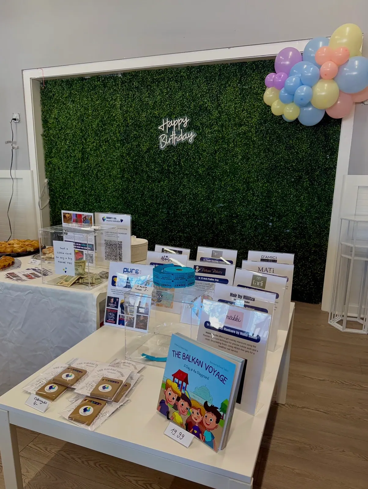 Bake sale at Little Legends, March 28, 2026