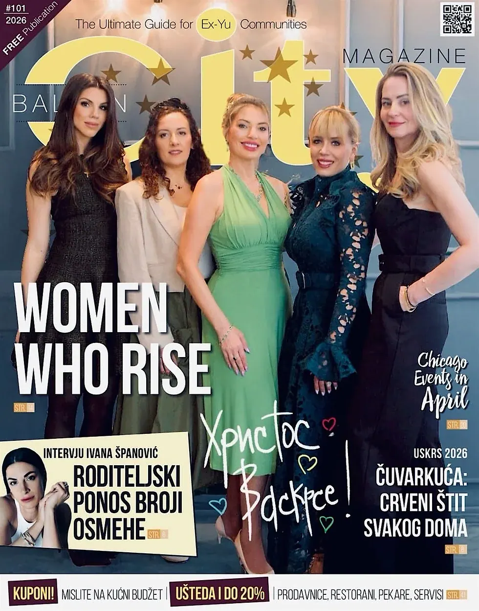 On Sunday, March 8th, I had the pleasure of attending the Women Who Rise – International Women's Day brunch at Ambar Chicago, where I represented my humanitarian organization, Charity for Balkan Children.