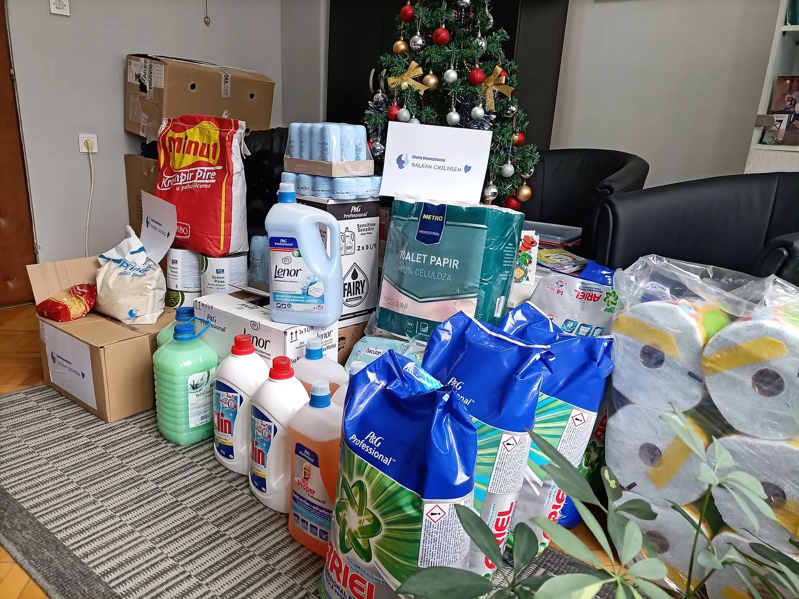 Hygiene products and food for the children’s shelter in Vranje – photo 1