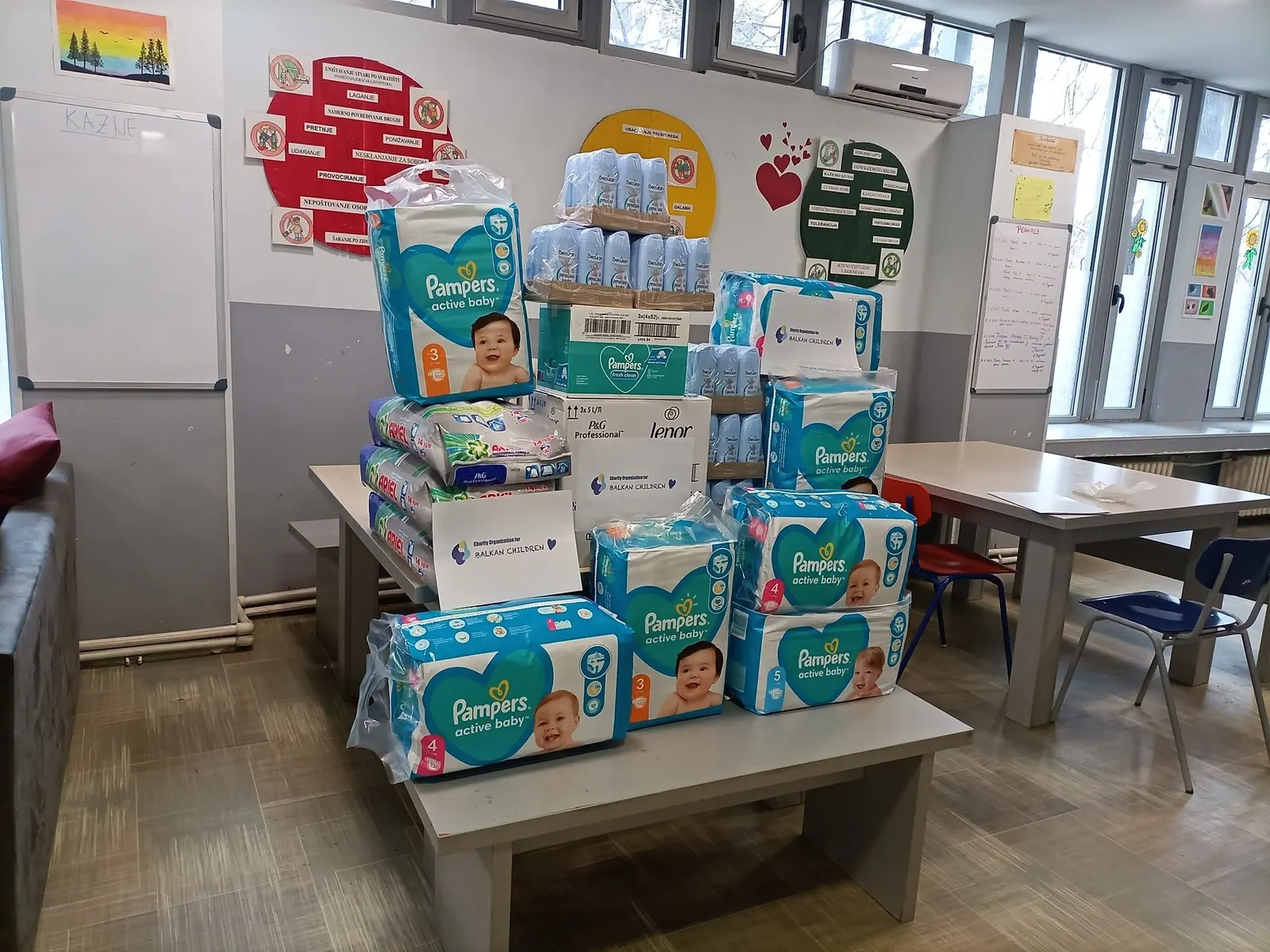Diapers and baby care for the Novi Sad shelter for street-involved youth – photo 3