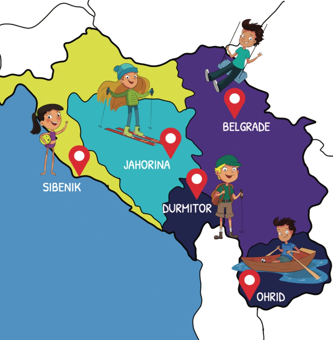 The Balkan voyagers are going on another exciting adventure through the beautiful Balkans. Our brave explorers are exploring the rugged mountains and the stunning coastlines. They are surrounded by breathtaking scenery and a fascinating history